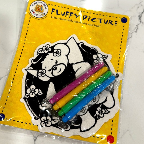 NWT Vintage Build a Bear Fluffy Picture - Picture 7 of 7